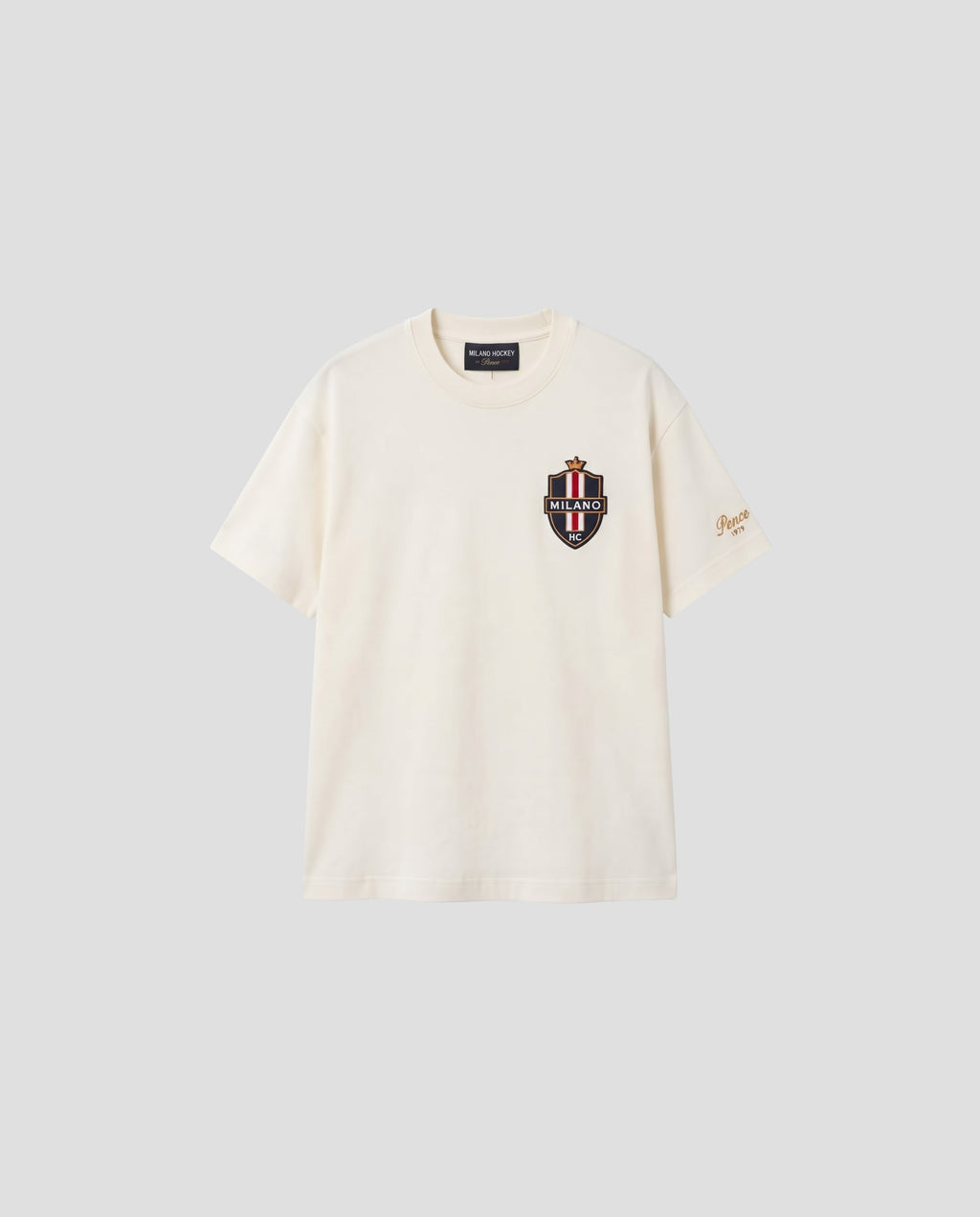 Classic Crest Tee Bambino - Off White