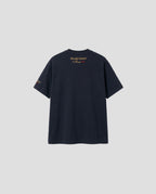 Classic Crest Tee Bambino - Navy
