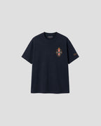 Classic Crest Tee Bambino - Navy